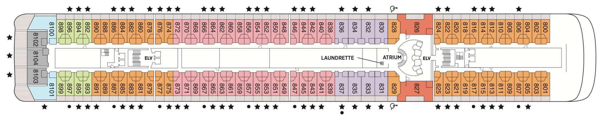 Deck 8 plan